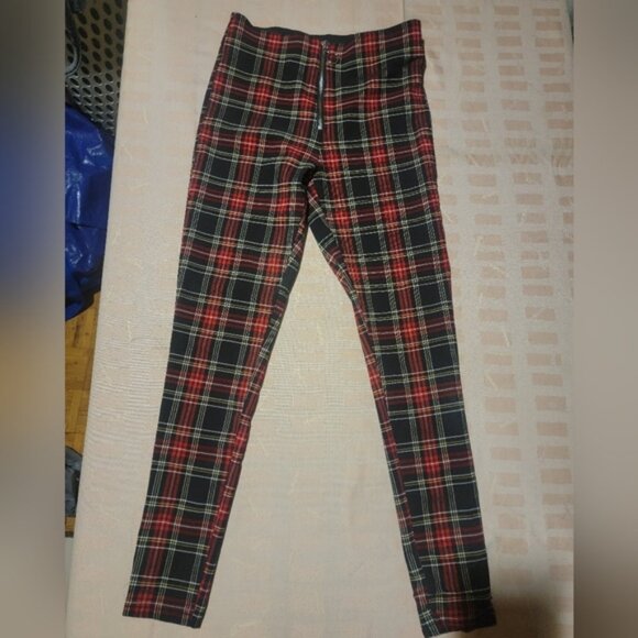 Zara Plaid Pants - Picture 1 of 4